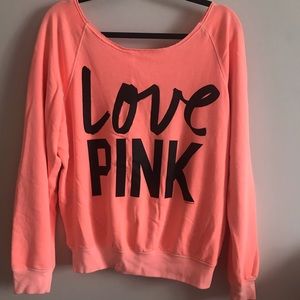 Pink victoria secret pullover